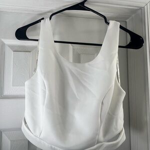 Elegant White Women's Top